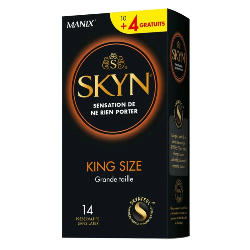 Manix Skyn Grande Taille Boîte De 10 + 4 Gratuits 1 Manix Skyn Grande Taille Boîte De 10 + 4 Gratuits