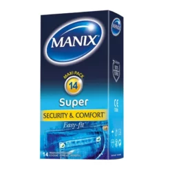 Manix Préservatifs Super Boîte De 14