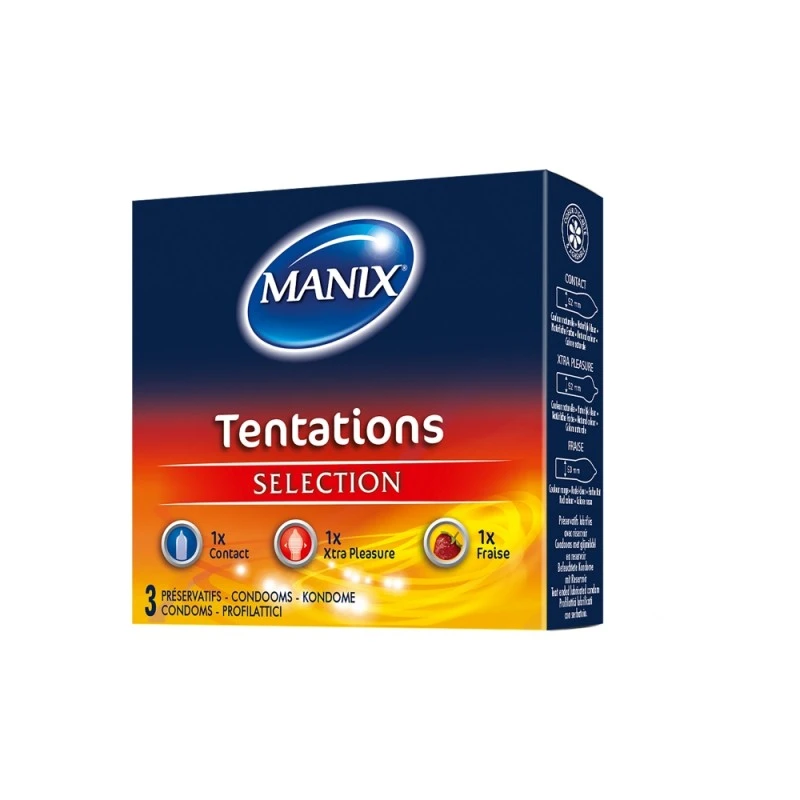 Manix Tentations Boîte De 3 1 Manix Tentations Boîte De 3