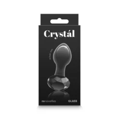Nsnovelties Plug Anal En Verre Crystal Gem Noir -SexToys Soldes 2023 nsnovelties crystal gem plug anal en verre noir 3
