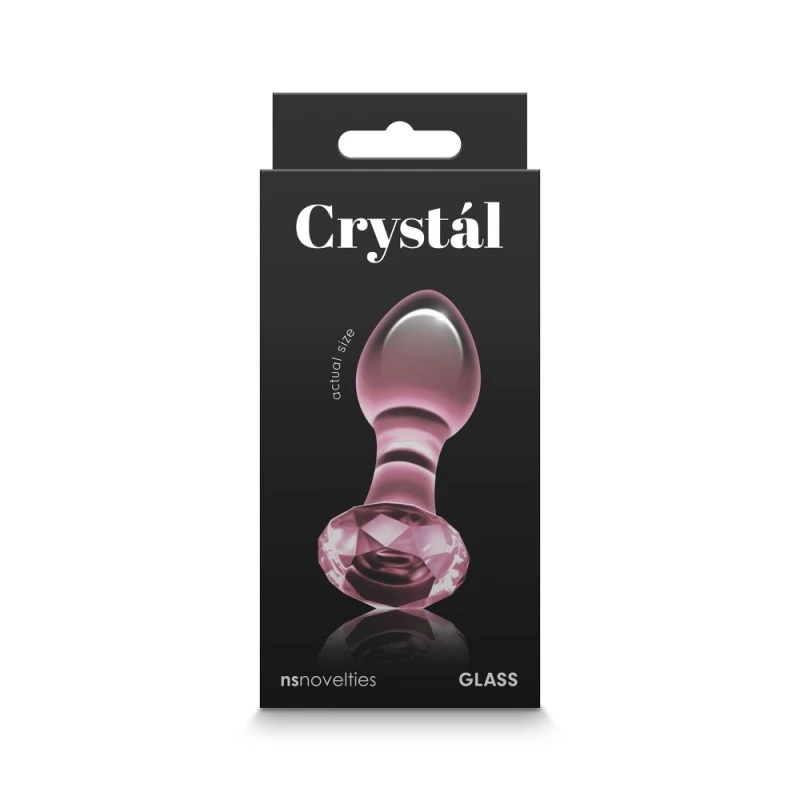 Nsnovelties Plug Anal En Verre Crystal Gem Rose 4 Nsnovelties Plug Anal En Verre Crystal Gem Rose – Image 4