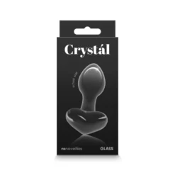 Nsnovelties Plug Anal En Verre Crystal Heart Noir -SexToys Soldes 2023 nsnovelties crystal heart plug anal en verre noir 3