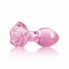 Nsnovelties Plug Anal En Verre Crystal Rose