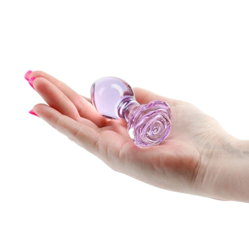 Nsnovelties Plug Anal En Verre Crystal Violet 3 Nsnovelties Plug Anal En Verre Crystal Violet – Image 3