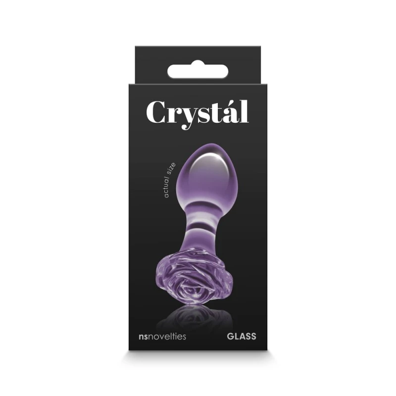 Nsnovelties Plug Anal En Verre Crystal Violet 4 Nsnovelties Plug Anal En Verre Crystal Violet – Image 4