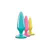 Nsnovelties Kit 3 Plugs Anal Phosphorescents FireFly
