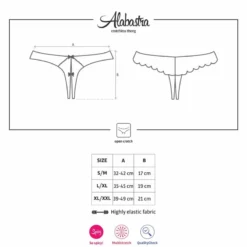 Obsessive String Ouvert Alabastra 9 Obsessive String Ouvert Alabastra -SexToys Soldes 2023 obsessive alabastra crotchless thong 4