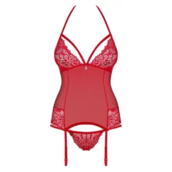Obsessive Corset 838-COR-3 Rouge -SexToys Soldes 2023 obsessive corset 838 cor 3 rouge 2