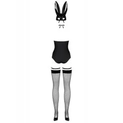 Obsessive Costume Bunny 4 Pièces Noir -SexToys Soldes 2023 obsessive costume bunny 4 pieces noir 3
