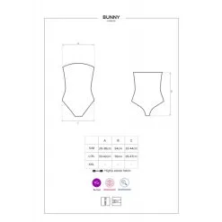 Obsessive Costume Bunny 4 Pièces Noir -SexToys Soldes 2023 obsessive costume bunny 4 pieces noir 4