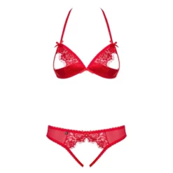 Obsessive Ensemble 2 Pièces Ouvert 870-SEC-3 Rouge -SexToys Soldes 2023 obsessive ensemble 2 pieces ouvert 870 sec 3 rouge 2