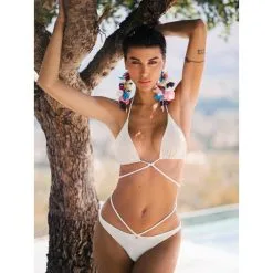 Obsessive Maillot De Bain 2 Pièces Blancossa Blanc Brillant -SexToys Soldes 2023 obsessive maillot de bain 2 pieces blancossa blanc 4