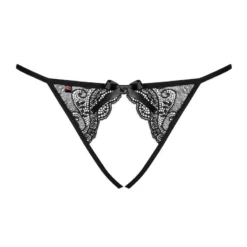 Obsessive Culotte Ouverte Miamor -SexToys Soldes 2023 obsessive miamor crotchless panties 2
