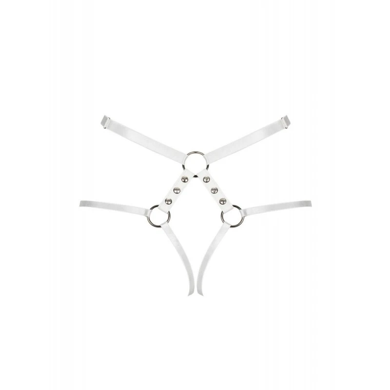 Obsessive String & Harnais A758 Blanc GT 2 Obsessive String & Harnais A758 Blanc GT – Image 2