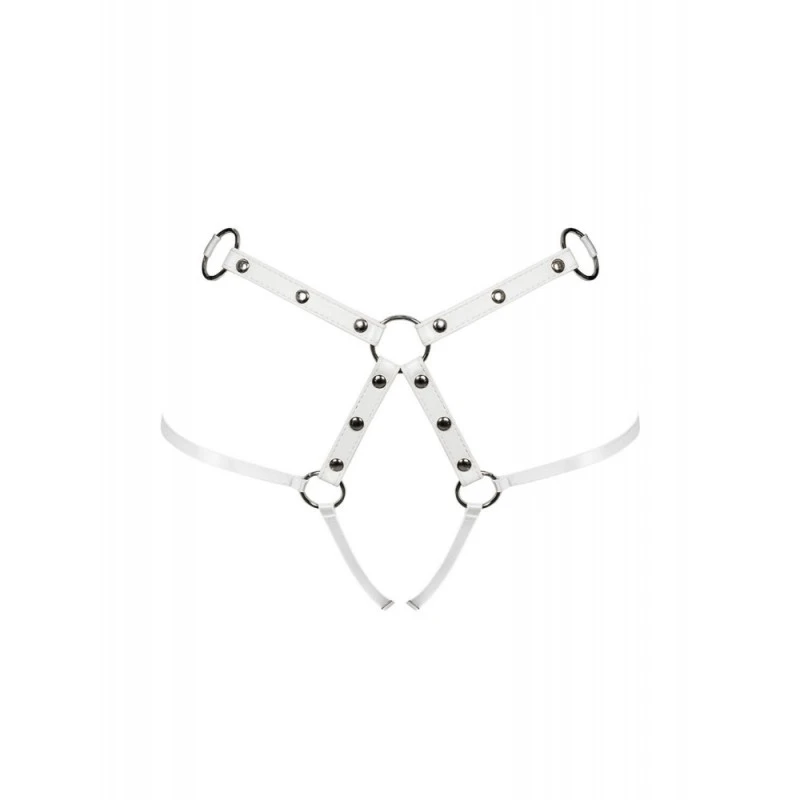 Obsessive String & Harnais A758 Blanc GT 1 Obsessive String & Harnais A758 Blanc GT