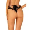 Obsessive String Ouvert Setilla Maille & Dentelle Noire