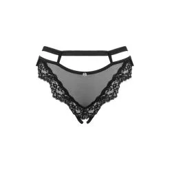 Obsessive String Ouvert Setilla Maille & Dentelle Noire -SexToys Soldes 2023 obsessive string ouvert setilla maille dentelle noire 3