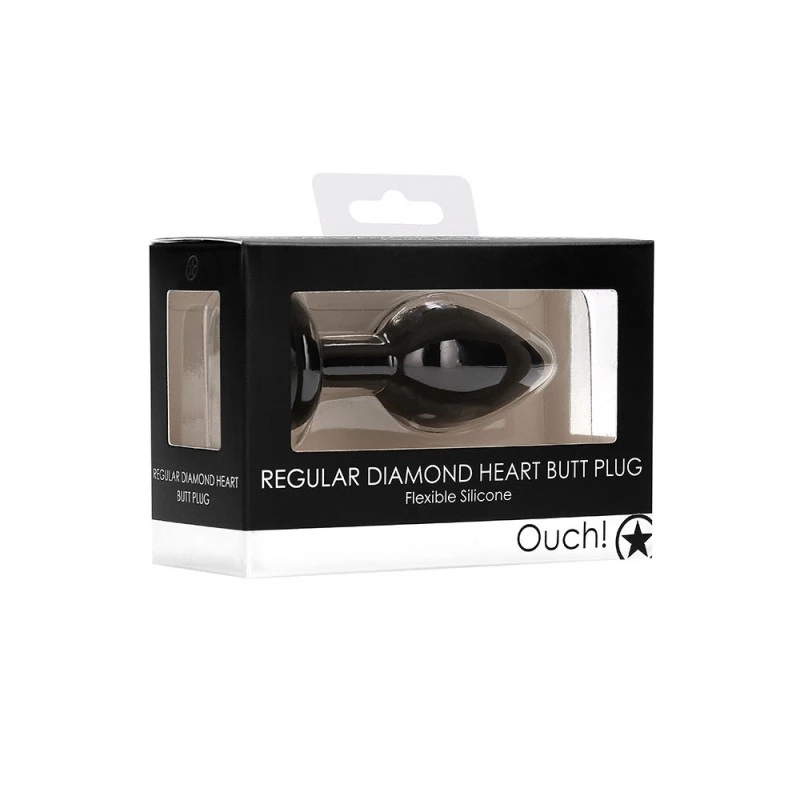 Ouch! Plug Anal Regular Diamond Heart 6 Ouch! Plug Anal Regular Diamond Heart – Image 6