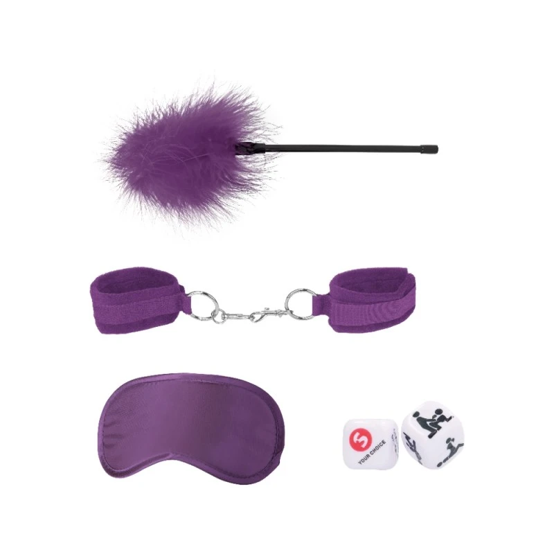 Ouch! Kit Introduction Au Bondage N°2 Violet 1 Ouch! Kit Introduction Au Bondage N°2 Violet
