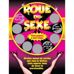 Ozze Carte à Gratter Roue Du Sexe