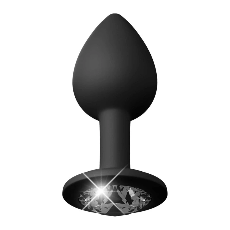 Pipedream Culotte & Plug Bijou Anal Diamond Noir Hookup Panties 2 Pipedream Culotte & Plug Bijou Anal Diamond Noir Hookup Panties – Image 2