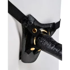 Pipedream Gode Ceinture Designer Strap-On Fetish Fantasy Gold -SexToys Soldes 2023 pipedream fetish fantasy gold designer strap on 5