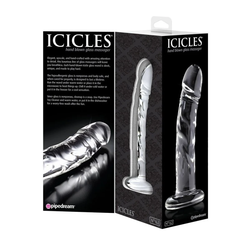 Pipedream Gode En Verre Icicles N°62 3 Pipedream Gode En Verre Icicles N°62 – Image 3