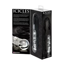 Pipedream Martinet Et Dildo En Verre Icicles N°38 9 Pipedream Martinet Et Dildo En Verre Icicles N°38 -SexToys Soldes 2023 pipedream icicles no 38 3
