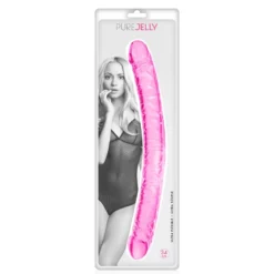 PURE JELLY Double Dong 34 Cm Cristal Veiné Rose 5 PURE JELLY Double Dong 34 Cm Cristal Veiné Rose -SexToys Soldes 2023 pure jelly double dong cristal veine 34cm rose 2