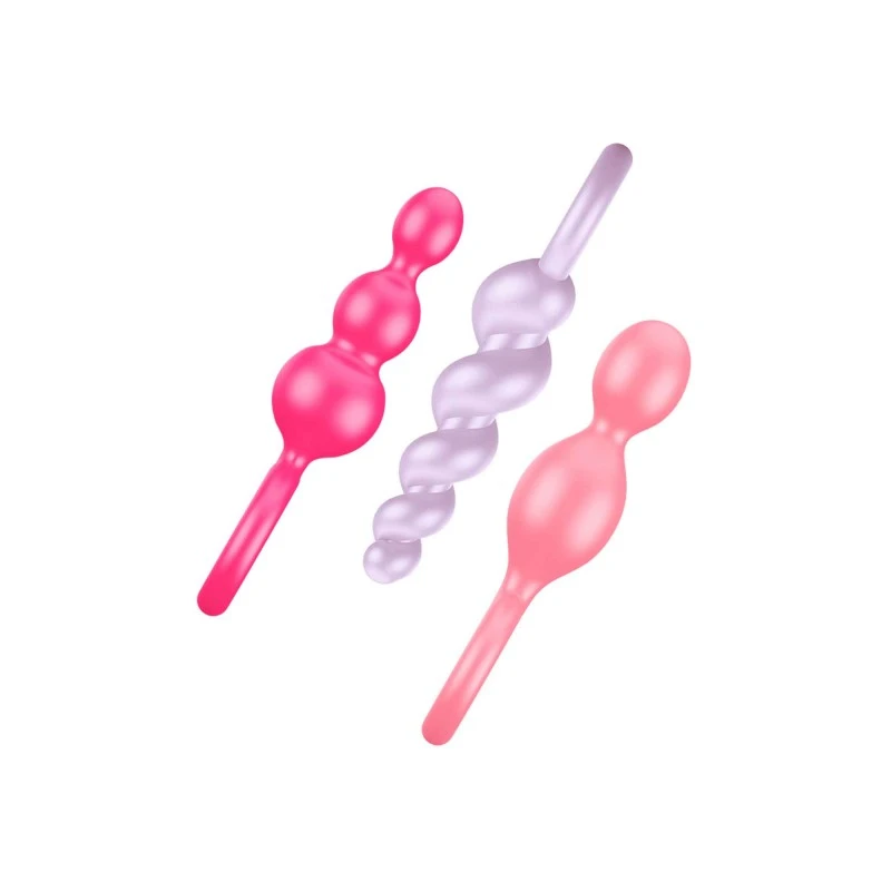Kit 3 Satisfyer Plugs Anal Booty Call Colored 3 Kit 3 Satisfyer Plugs Anal Booty Call Colored – Image 3