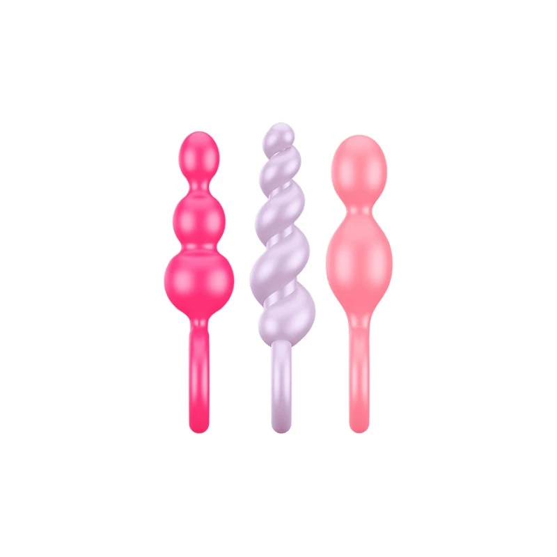 Kit 3 Satisfyer Plugs Anal Booty Call Colored 4 Kit 3 Satisfyer Plugs Anal Booty Call Colored – Image 4