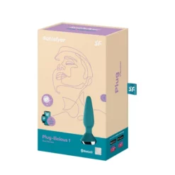 Satisfyer Plugs Satisfyer Plug-ilicious 1 Vert Plug Anal Vibrant Connecté 7 Satisfyer Plugs Satisfyer Plug-ilicious 1 Vert Plug Anal Vibrant Connecté -SexToys Soldes 2023 satisfyer plug ilicious 1 plug anal vibrant connecte vert 3