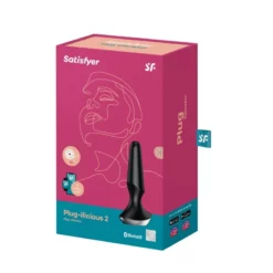 Satisfyer Plugs Satisfyer Plug-ilicious 2 Noir Plug Anal Vibrant Connecté -SexToys Soldes 2023 satisfyer plug ilicious 2 noir plug anal vibrant connecte 3