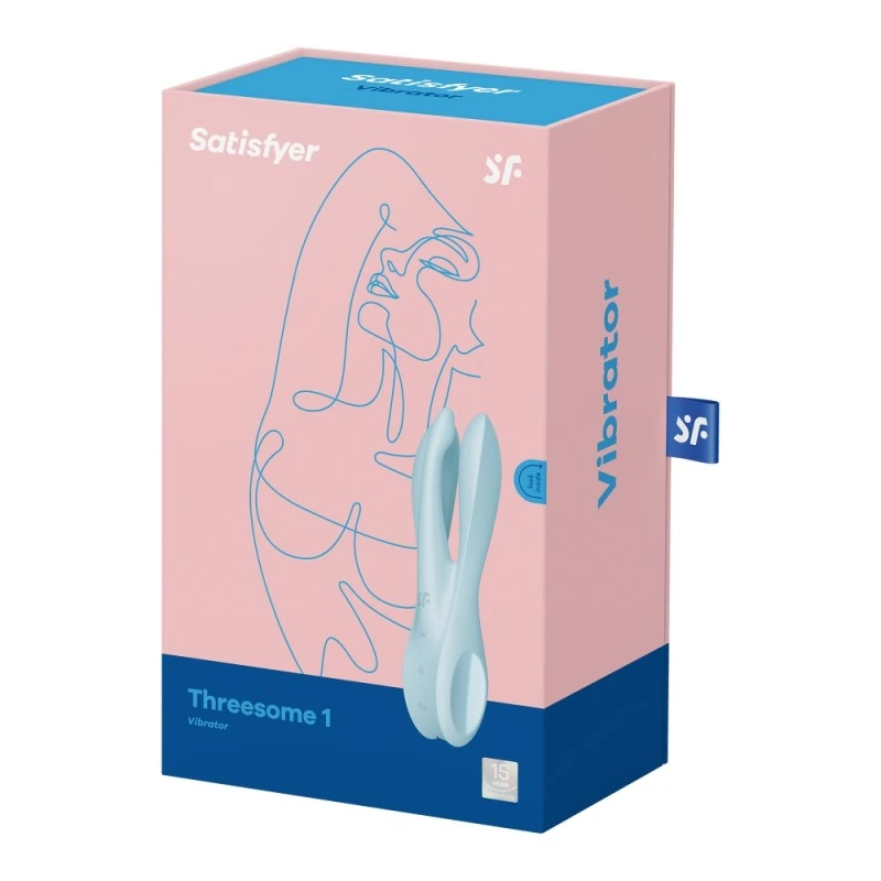 Satisfyer Threesome 1 Bleu Stimulateur Clitoridien 6 Satisfyer Threesome 1 Bleu Stimulateur Clitoridien – Image 6