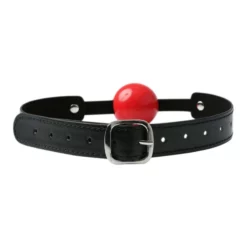 Sex & Mischief Baillon Boule Rouge Ferme -SexToys Soldes 2023 sex mischief solid red ball gag 2
