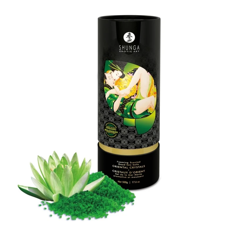 Shunga Sels De Bain Moussant Cristaux D’Orient Fleur De Lotus 1 Shunga Sels De Bain Moussant Cristaux D’Orient Fleur De Lotus