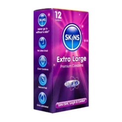 Préservatifs Skins Grande Taille Boîte De 12