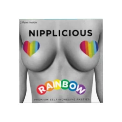 SPENCER FLEETWOOD Cache-Tétons Nipplicious Rainbow Coeur Et Bouche -SexToys Soldes 2023 spencer fleetwood cache tetons nipplicious rainbow 3