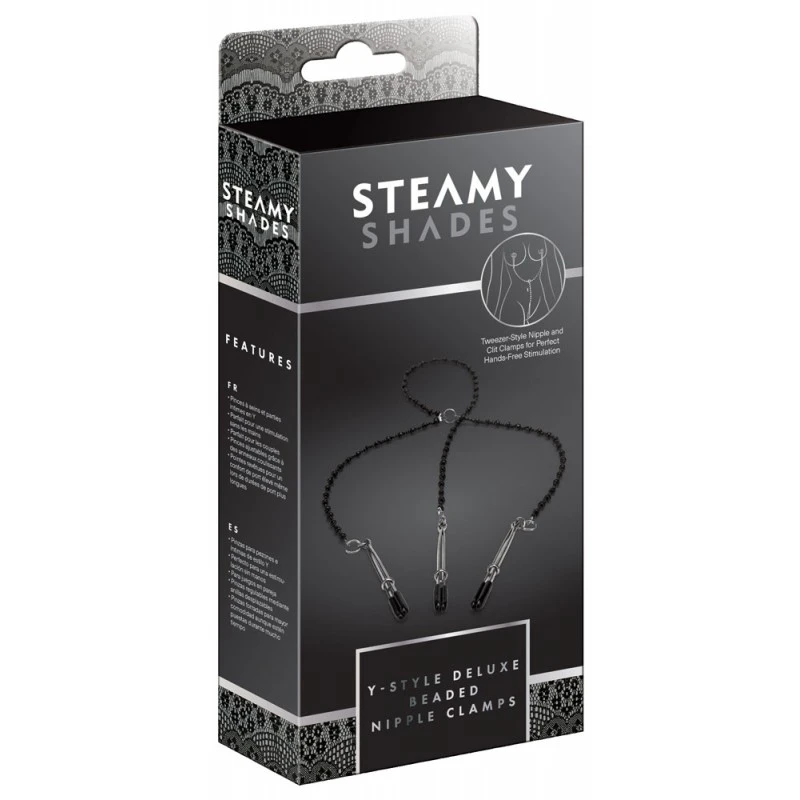 Steamy Shades Pinces à Seins & Clitoris Y-Style Deluxe 2 Steamy Shades Pinces à Seins & Clitoris Y-Style Deluxe – Image 2