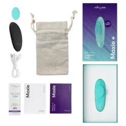 We-Vibe Moxie+ Bleu Culotte Vibrante Connectée -SexToys Soldes 2023 we vibe moxie plus culotte vibrante bleu 5