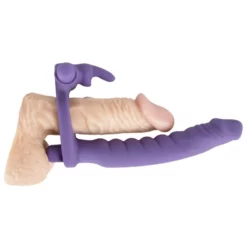 You 2 Toys Anneau Vibrant & Gode Ceinture Los Analos Double Delight -SexToys Soldes 2023 you 2 toys los analos double delight 3