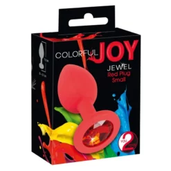 You 2 Toys Plug Anal Bijou Rouge Small ColorfulJOY -SexToys Soldes 2023 you2toys colorfuljoy plug anal bijou rouge s 4