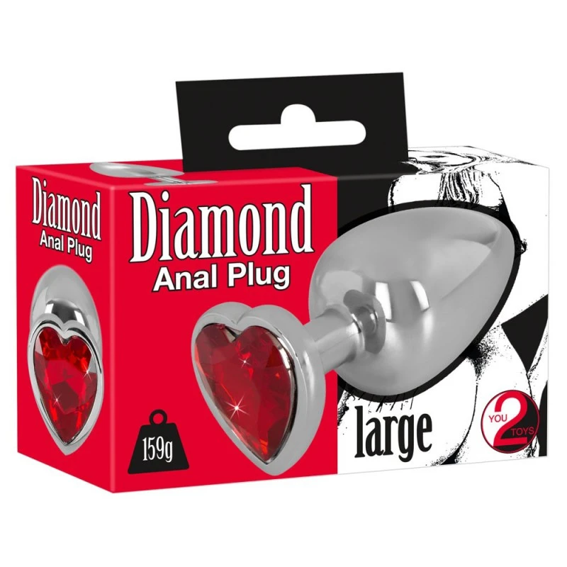 You 2 Toys Plug Anal Diamond Large 5 You 2 Toys Plug Anal Diamond Large – Image 5