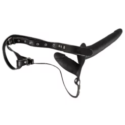 You 2 Toys Double Gode Ceinture Black Silicone -SexToys Soldes 2023 you2toys double strap on black silicone 2