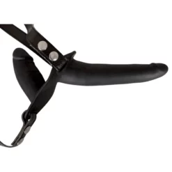 You 2 Toys Double Gode Ceinture Black Silicone
