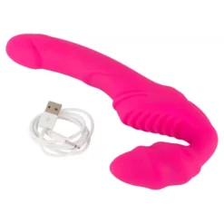 You 2 Toys Gode Ceinture Vibrant Strapless Strap-On Double Teaser -SexToys Soldes 2023 you2toys strapless strap on vibrant 4
